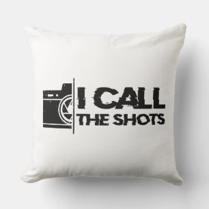 Coussin Je prends les choses en main Design noir en détres