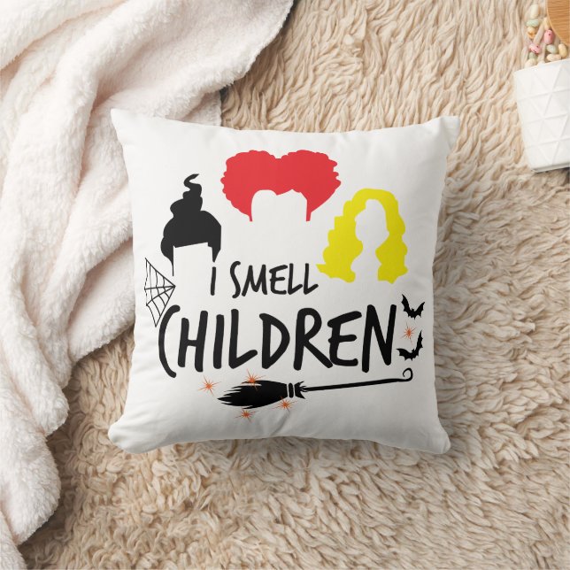 Coussin Je sens les enfants Halloween (Couverture)