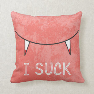 Coussin Je suce