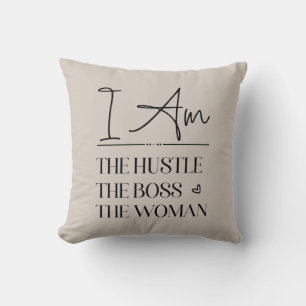 Coussin Je Suis Amusante, La Patronne, La Femme Drôle