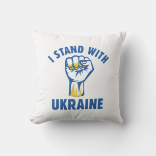 Coussin Je Suis Avec L'Ukraine