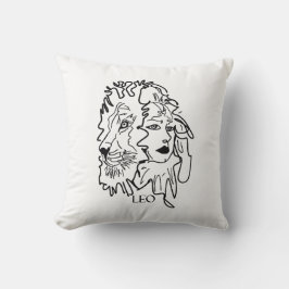Coussin Je suis LEO