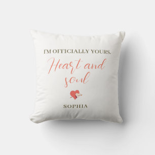 Coussin Je suis officiellement à toi corps et âme – Person