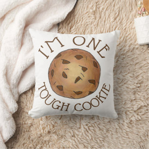 Coussin Je suis un biscuit épais Chocolat à chip Baker Foi