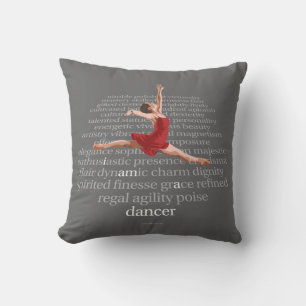 Coussin Je suis un danseur