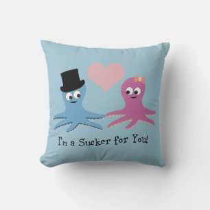 Coussin Je suis un suceur pour toi ! Cute Octopi