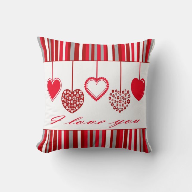 Coussin Je t'aime (Recto)