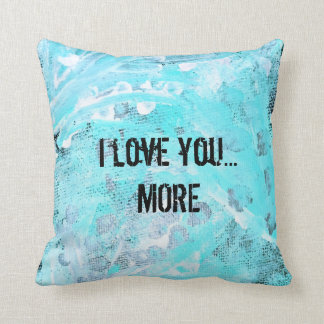 Coussin je t'aime...PLUS