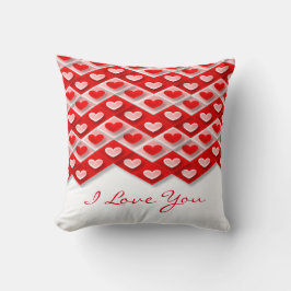 Coussin Je t'aime pour toujours Saint-Valentin de |