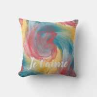 Je Taime Tourbillon Abstrait Coloré