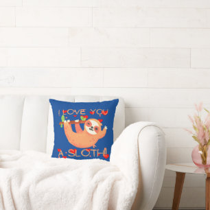 Coussin JE VOUS AIME UNE JOURNÉE DE Saint-Valentin drôle