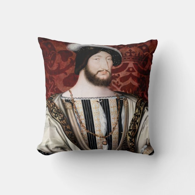 Coussin Jean Clouet - François Ier, Roi de France (Recto)