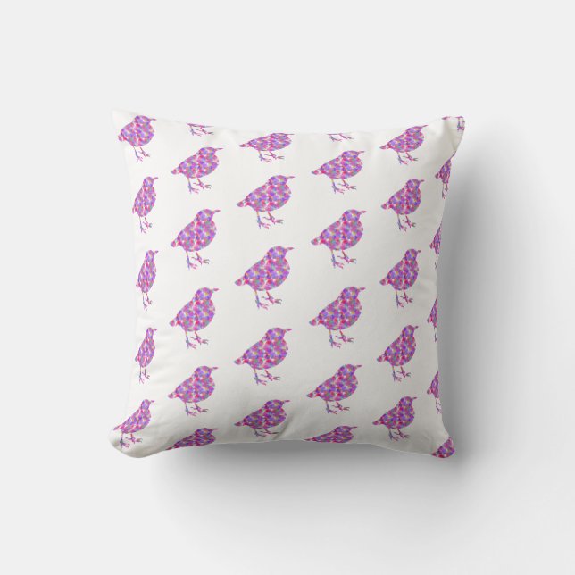 Coussin Jelly Birds (Recto)