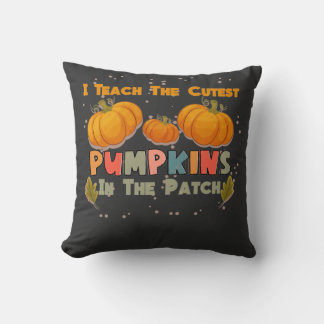 Coussin J'Enseigne Les Citrouilles Les Plus Cuttes Dans Le