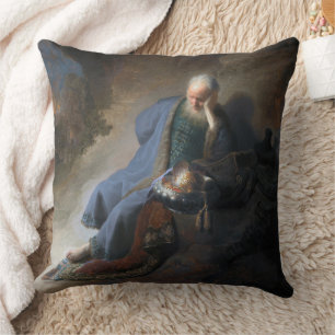 Coussin Jeremiah Lamenting sur la chute de Jérusalem, Remb