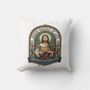 Coussin Jésus Pain De Vie Jésus Pain Vie Boulangerie Chris
