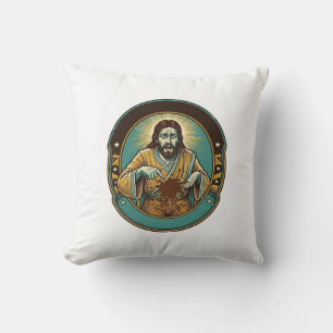Coussin Jésus tache de café le pantalon avant de rencontre