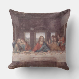 Coussin Jésus "Yeshua" La Cène, Léonard de Vinci