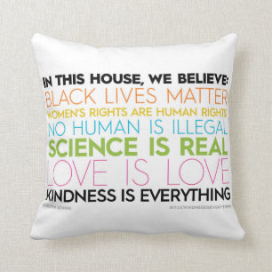 Coussin Jet #KindnessIsEverything Pilllow