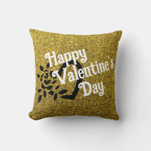 Coussin jetable Heart rose