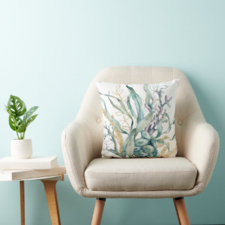 Coussin jetable Méduses à l'aquarelle sous la mer