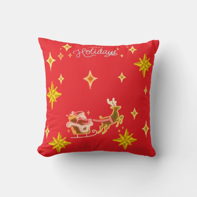 Coussin jetable Père Noël  (Recto)