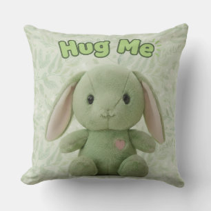Coussin Jeté Câline Moi Lapin