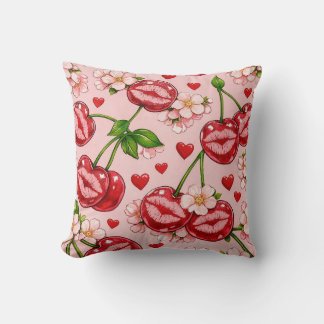 Coussin jeté Cherry Kiss