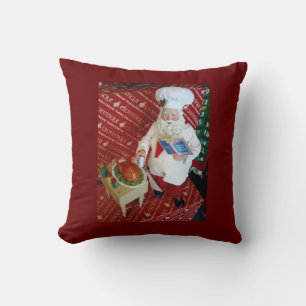 COUSSIN JETÉ ""PÈRE NOËL CUISINIER""