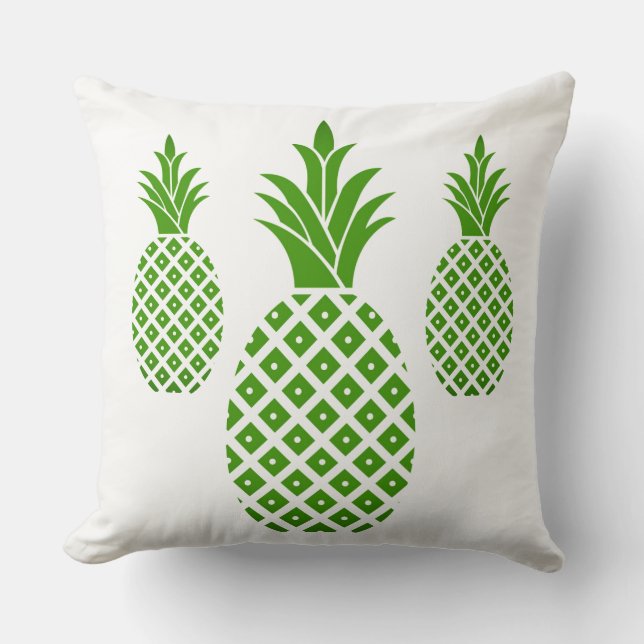 Coussin Jeté-Pineapples (Recto)