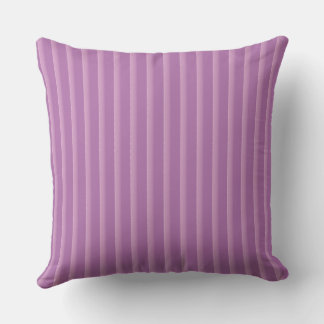 coussin jeté rayures violettes