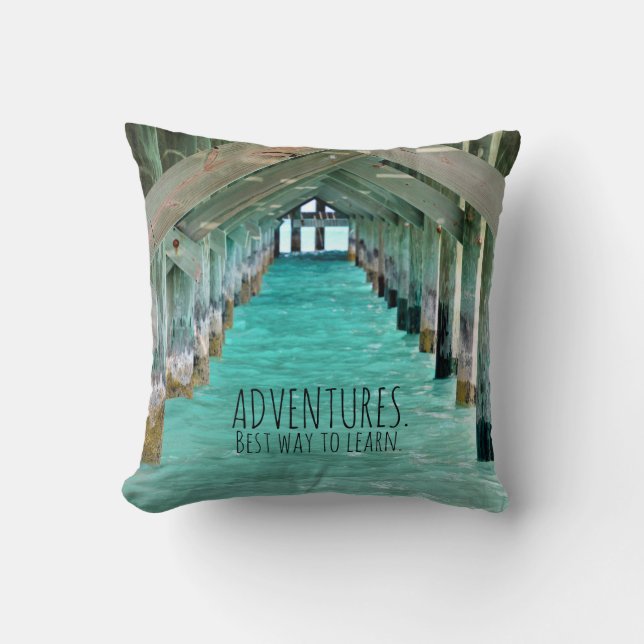 Coussin Jetée des Bahamas (Recto)