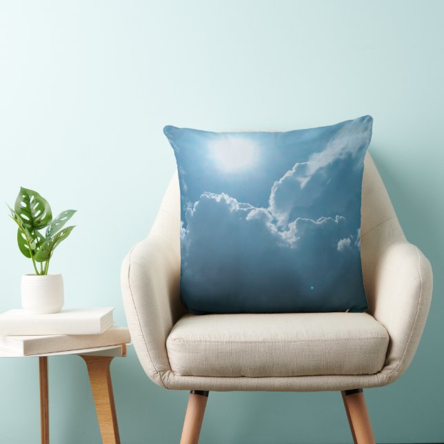 Coussin Jeter des oreillers-Lumière Dramatique À Travers L (Chaise)