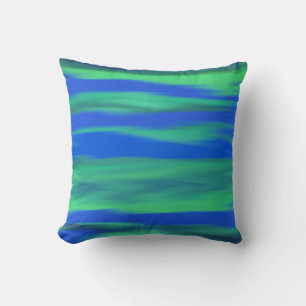 Coussin Jeter des teintes océaniques de l'oreiller