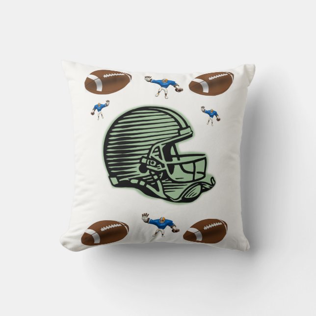 Coussin Jeter Le Football Pillow (Recto)