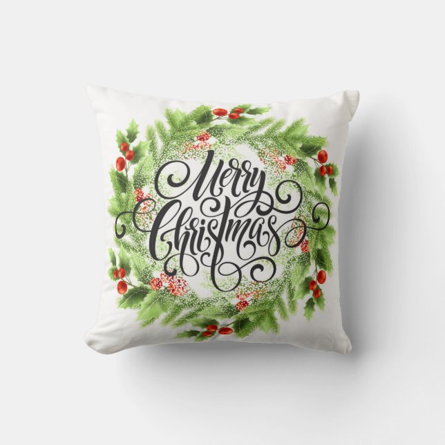 Coussin Jeter l'oreiller 16 po x 16 po (Recto)