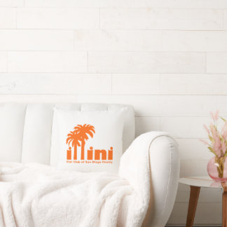 Coussin Jeter l'oreiller avec le logo San Diego Illini