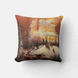 Coussin Jeter l'oreiller Noël