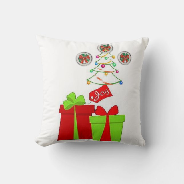 Coussin Jeter l'oreiller Noël (Recto)