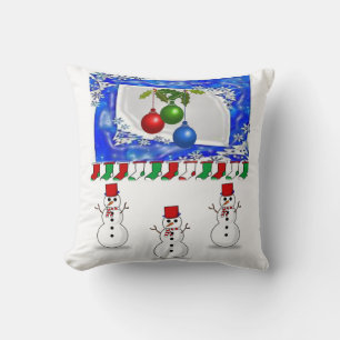 Coussin Jeter l'oreiller Noël