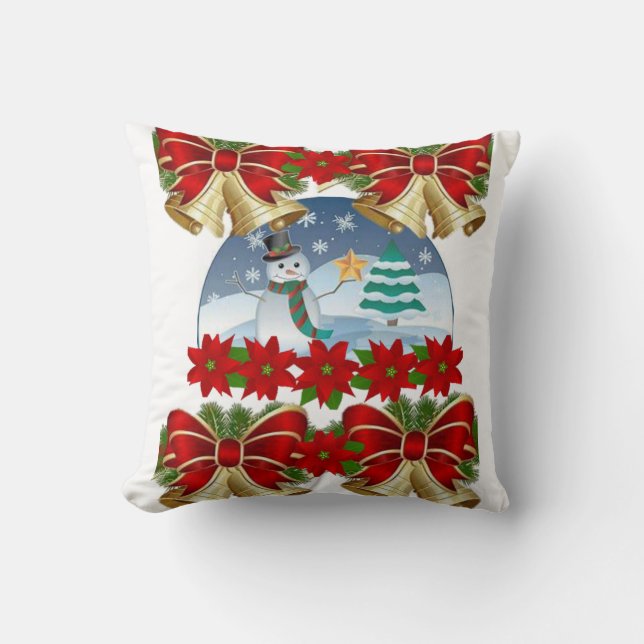 Coussin Jeter l'oreiller Noël (Recto)