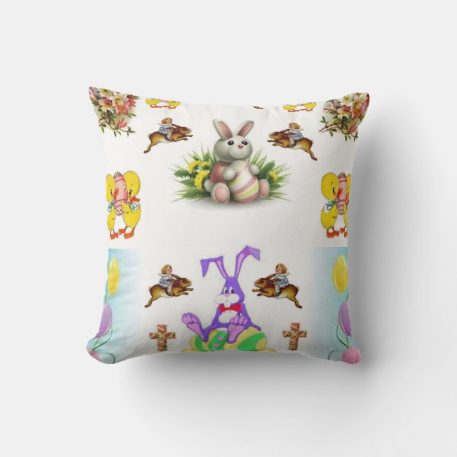Coussin Jeter l'oreiller Pâques (Recto)