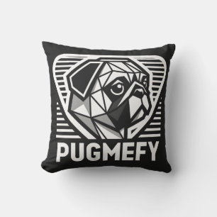 Coussin Jeter l'oreiller - Pugmefy