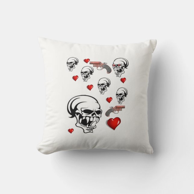 Coussin Jeter l'oreiller Saint-Valentin (Recto)