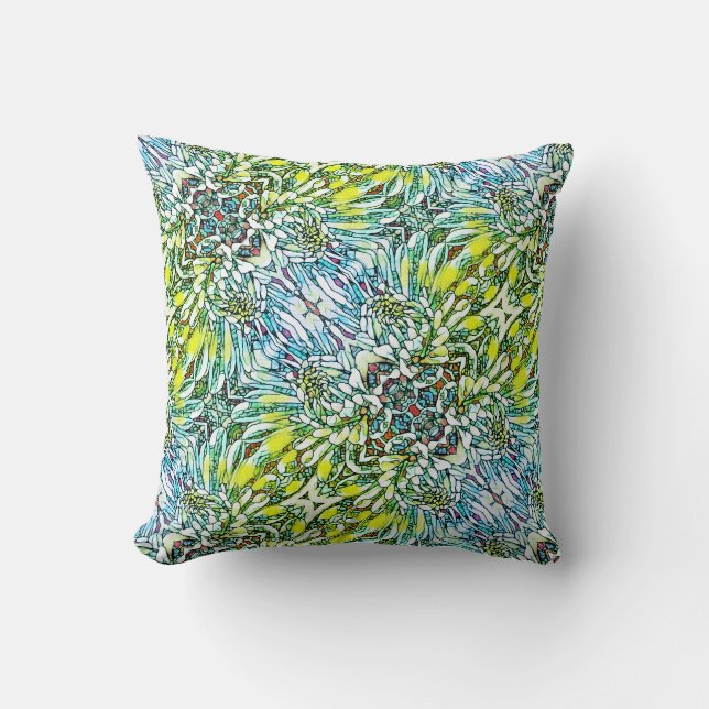 Coussin Jeter l'oreiller - SG Dahlia #3 (Recto)