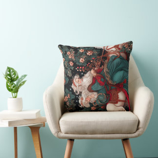 Coussin Jeter Pilow Victorian Yule Design