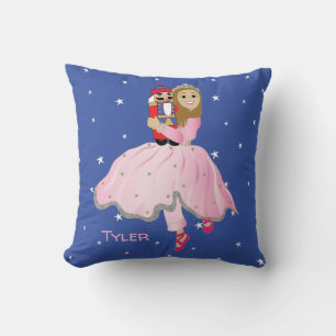 Coussin Jetez l'oreiller Noël Lt Brown Nutcracker Ballet