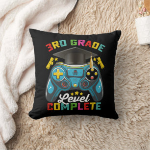 Coussin Jeu de 3e année de niveau complet Gamer