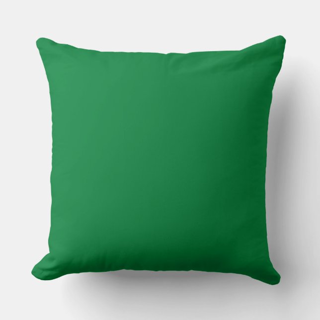 Coussin Jeu de cadeaux décoratif vert foncé vierge famille (Recto)