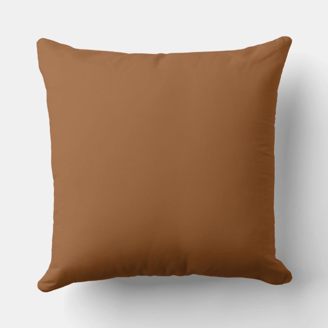 Coussin Jeu de cadeaux décoratifs brun foncé vierge famill (Verso)